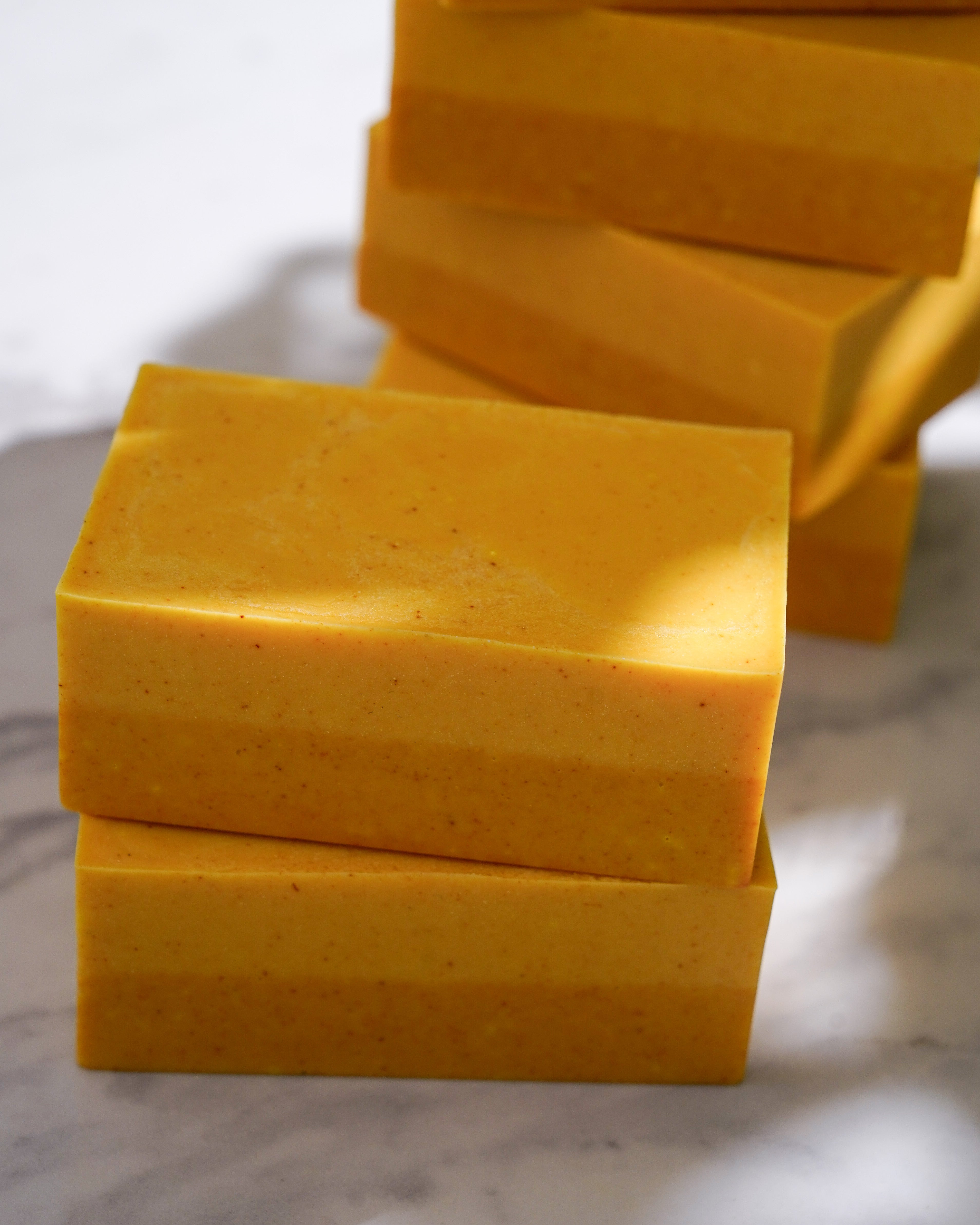 Milky Calendula and Turmeric Soap