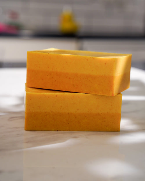 Milky Calendula and Turmeric Soap